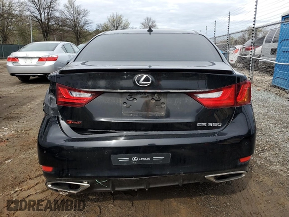 2014 Lexus GS 350 with VIN JTHBE1BL2E5031329, listed as a Copart auction lot 50929845 with 114,924 mi miles and Salvage Title. Bid and sale history available at carsss.com. Image 6.
