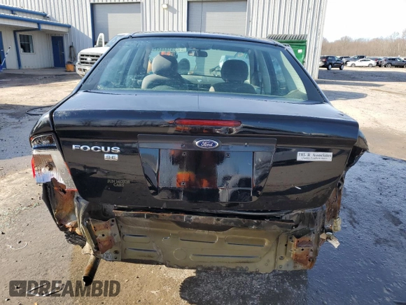 2007 Ford Focus S with VIN 1FAFP34N17W312144, listed as a Copart auction lot 51848445 with 193,049 mi miles and Salvage Title. Bid and sale history available at carsss.com. Image 6.