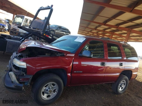 2001 Chevrolet Tahoe Special Service Veh with VIN 1GNEK13V41J280036, listed as a IAAI auction lot 41232795 with NaN miles. Bid and sale history available at carsss.com. Image 14.