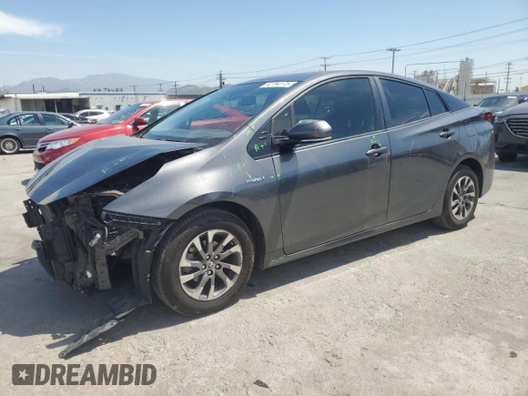 2019 Toyota Prius L Eco with VIN JTDKARFU4K3098262, listed as a Copart auction lot 52794175 with 41,906 mi miles and Salvage Title. Bid and sale history available at carsss.com. Image 1.