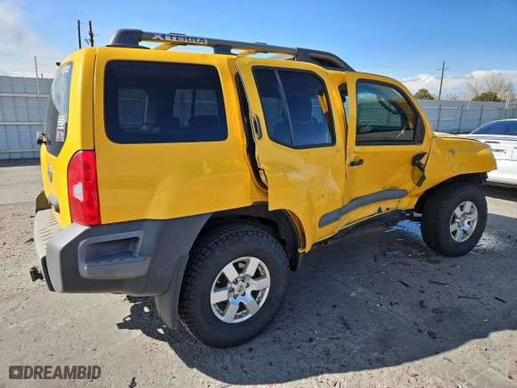 2007 Nissan Xterra SE with VIN 5N1AN08W27C524477, listed as a Copart auction lot 50228095 with 185,915 mi miles and Salvage Title. Bid and sale history available at carsss.com. Image 3.
