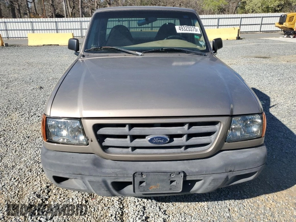 2003 Ford Ranger XL with VIN 1FTYR10D53PA62295, listed as a Copart auction lot 49323375 with 214,131 mi miles and Salvage Title. Bid and sale history available at DreamBid. Image 5.