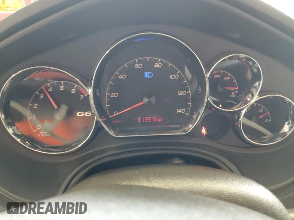 2007 Pontiac G6 GT with VIN 1G2ZH36NX74114549, listed as a Copart auction lot 54022065 with 313,976 mi miles and Non Repairable. Bid and sale history available at carsss.com. Image 9.