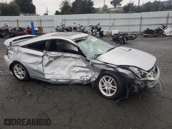 2003 Toyota Celica GT with VIN JTDDR32T530166373, listed as a Copart auction lot 85332084 with 0 mi miles and Salvage Title. Bid and sale history available at carsss.com. Image 4.