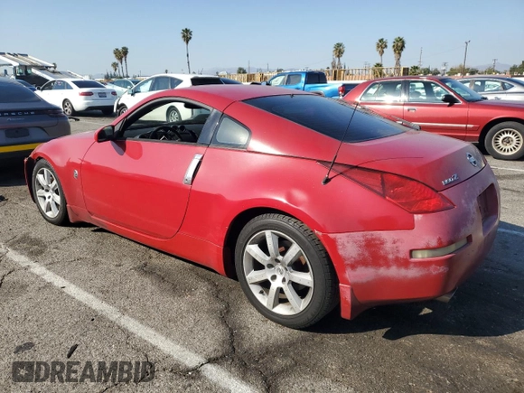 2004 Nissan 350Z Enthusiast with VIN JN1AZ34D24M103270, listed as a Copart auction lot 42976215 with 201,915 mi miles and Salvage Title. Bid and sale history available at DreamBid. Image 2.
