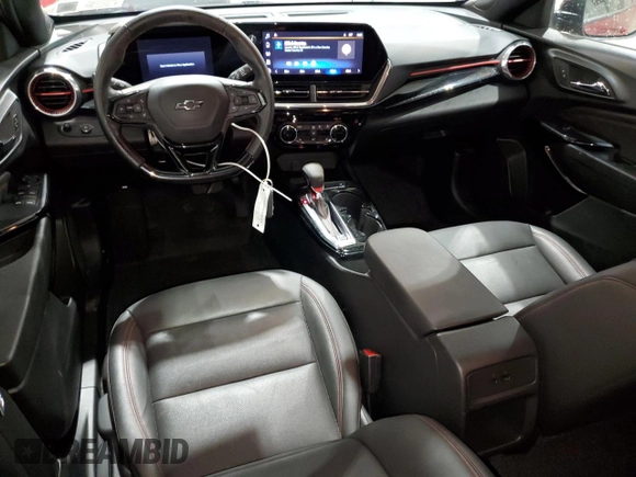 2024 Chevrolet Trax 2RS with VIN KL77LJE23RC122124, listed as a Copart auction lot 55307695 with 21,855 mi miles and Salvage Title. Bid and sale history available at DreamBid. Image 8.