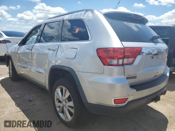 2011 Jeep Grand Cherokee 70th Anniversary with VIN 1J4RR4GG3BC678132, listed as a Copart auction lot 56079874 with 0 mi miles and Salvage Title. Bid and sale history available at carsss.com. Image 2.