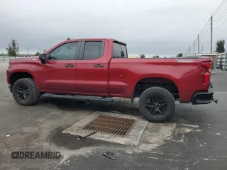 2020 Chevrolet Silverado 1500 Custom Trail Boss with VIN 1GCRYCEF8LZ291037, listed as a Copart auction lot 41971525 with 63,642 mi miles and Salvage Title. Bid and sale history available at DreamBid. Image 2.