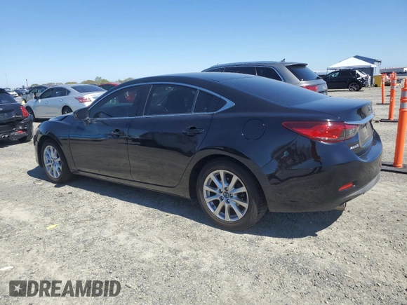 2015 Mazda 6 i Sport with VIN JM1GJ1U51F1190692, listed as a Copart auction lot 50344255 with 122,463 mi miles and Salvage Title. Bid and sale history available at DreamBid. Image 2.