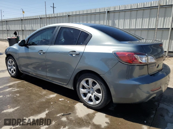 2012 Mazda 3 i Sport with VIN JM1BL1UF0C1533078, listed as a Copart auction lot 52734095 with 88,218 mi miles and Salvage Title. Bid and sale history available at DreamBid. Image 2.