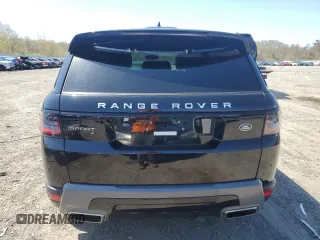 2022 Land Rover Range Rover Sport SE with VIN SALWG2SUXNA203358, listed as a Copart auction lot 54709415 with 44,040 mi miles and Salvage title. Bid and sale history available at DreamBid. Image 6.