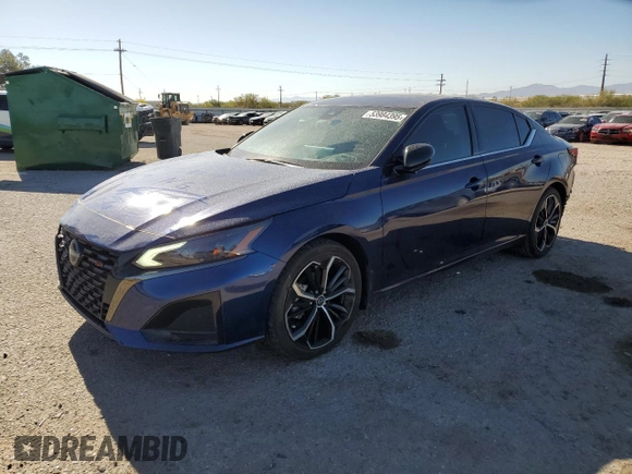 2023 Nissan Altima SR z VIN 1N4BL4CV2PN408419, wystawiony jako Copart lot #53984395 z przebiegiem 25 062 mil mil oraz Szkoda całkowita • Salvage title. Historia ofert i sprzedaży dostępna na DreamBid. Obrazek 1.