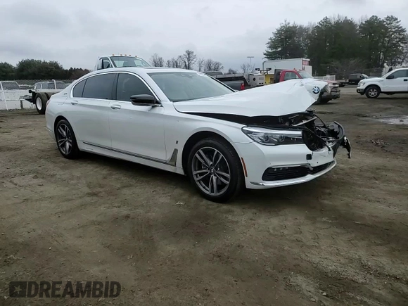 2018 BMW 7 Series 740e xDrive with VIN WBA7J2C57JG938114, listed as a Copart auction lot 41833424 with 45,559 mi miles and . Bid and sale history available at DreamBid. Image 11.