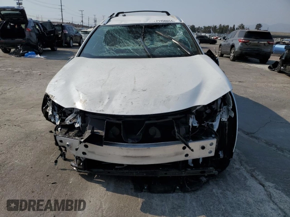 2022 Lexus UX 250h F Sport with VIN JTHE9JBHXN2057983, listed as a Copart auction lot 71456654 with 27,367 mi miles and Salvage Title. Bid and sale history available at DreamBid. Image 5.
