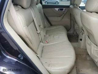 2017 Infiniti QX70 with VIN JN8CS1MU4HM142452, listed as a Copart auction lot 53064715 with 55,181 mi miles and Salvage Title. Bid and sale history available at carsss.com. Image 12.