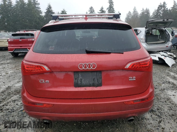 2010 Audi Q5 Premium with VIN WA1CKAFP8AA071681, listed as a Copart auction lot 49727455 with 163,152 mi miles and Salvage title. Bid and sale history available at DreamBid. Image 6.