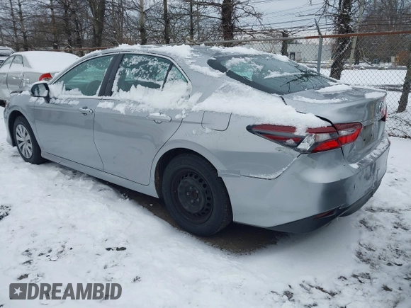 2022 Toyota Camry Hybrid LE with VIN 4T1C31AK2NU577196, listed as a IAAI auction lot 41168787 with 192,109 mi miles. Bid and sale history available at carsss.com. Image 3.