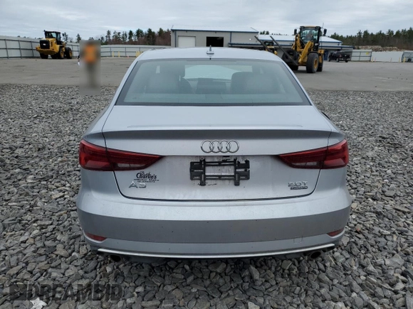 2017 Audi A3 Sedan Premium with VIN WAUB8GFF4H1015786, listed as a Copart auction lot 51409564 with 97,117 mi miles and Salvage Title. Bid and sale history available at carsss.com. Image 6.