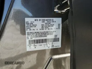 2014 Ford Edge Limited with VIN 2FMDK3KC5EBA22968, listed as a Copart auction lot 50161055 with 48,308 mi miles and Salvage Title. Bid and sale history available at carsss.com. Image 13.