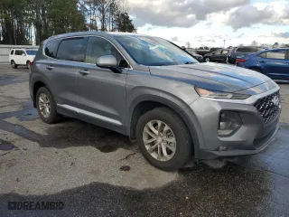 2020 Hyundai Santa Fe SEL with VIN 5NMS33AD4LH154637, listed as a Copart auction lot 47432545 with 73,841 mi miles and Salvage Title. Bid and sale history available at carsss.com. Image 4.