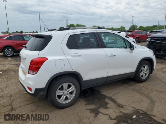 2019 Chevrolet Trax LT z VIN KL7CJLSB3KB797360, wystawiony jako Copart lot #58984105 z przebiegiem 61 597 mil mil oraz Czysty tytuł • Clean title. Historia ofert i sprzedaży dostępna na DreamBid. Obrazek 3.