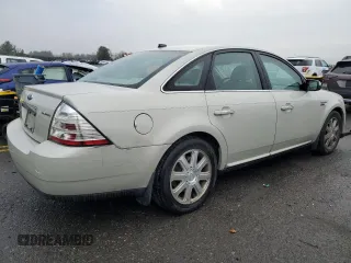 2008 Ford Taurus Limited with VIN 1FAHP25W08G154062, listed as a Copart auction lot 81440714 with 123,460 mi miles and Salvage Title. Bid and sale history available at carsss.com. Image 3.
