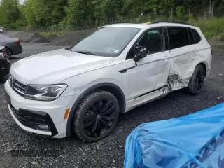 2021 Volkswagen Tiguan SE z VIN 3VV2B7AX1MM033665, wystawiony jako Copart lot #57654495 z przebiegiem 37 927 mil mil oraz Szkoda całkowita • Salvage title. Historia ofert i sprzedaży dostępna na DreamBid. Obrazek 1.