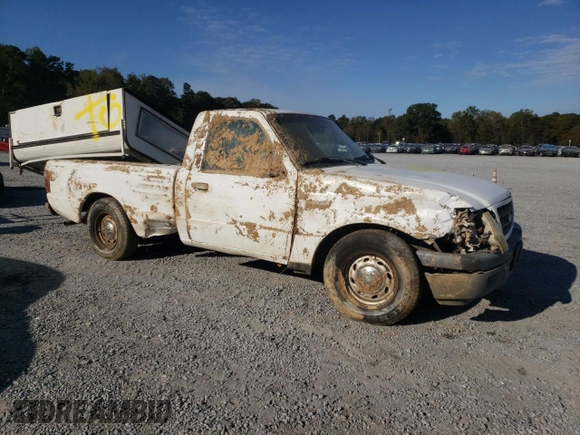 2003 Ford Ranger XL Fleet with VIN 1FTYR10EX3PB40420, listed as a Copart auction lot 75543444 with 279,705 mi miles and Salvage Title. Bid and sale history available at carsss.com. Image 4.