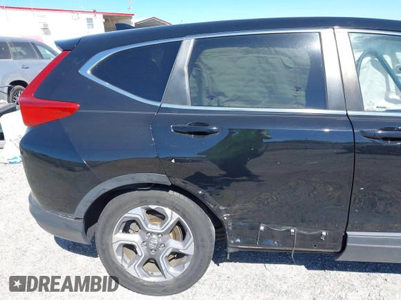 2017 Honda CR-V EX with VIN 7FARW1H52HE000353, listed as a IAAI auction lot 41824218 with 91,204 mi miles. Bid and sale history available at carsss.com. Image 6.