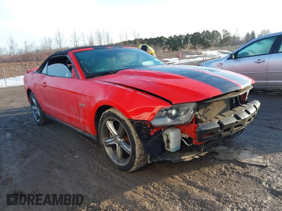 2011 Ford Mustang GT with VIN 1ZVBP8FF8B5124146, listed as a IAAI auction lot 41768128 with 85,264 mi miles and . Bid and sale history available at DreamBid. Image 1.