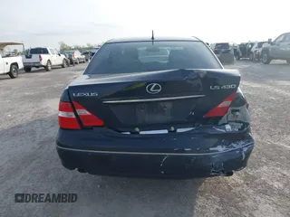 2005 Lexus LS 430 with VIN JTHBN36F155019723, listed as a IAAI auction lot 41897964 with 115,995 mi miles and . Bid and sale history available at DreamBid. Image 16.