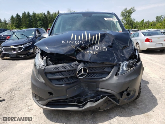 2020 Mercedes-Benz Metris Cargo Van with VIN W1YV0BEY0L3727010, listed as a Copart auction lot 61809493 with 56,924 mi miles. Bid and sale history available at carsss.com. Image 5.