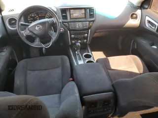 2015 Nissan Pathfinder SV z VIN 5N1AR2MN0FC672297, wystawiony jako Copart lot #57278785 z przebiegiem 85 083 mil mil oraz Szkoda całkowita • Salvage title. Historia ofert i sprzedaży dostępna na DreamBid. Obrazek 8.