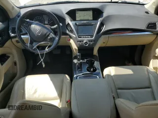 2015 Acura MDX Technology with VIN 5FRYD4H46FB004987, listed as a Copart auction lot 62173925 with 236,359 mi miles and Salvage title. Bid and sale history available at DreamBid. Image 8.