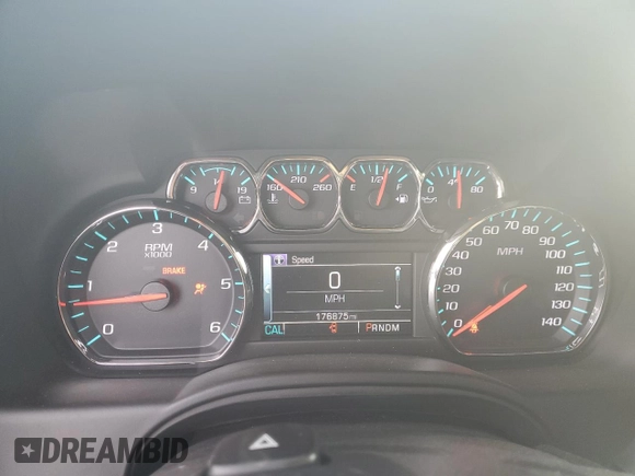 2015 Chevrolet Suburban LT with VIN 1GNSCJKC2FR601516, listed as a Copart auction lot 48480595 with 176,875 mi miles and Salvage title. Bid and sale history available at DreamBid. Image 9.