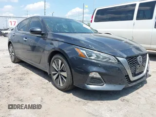 2021 Nissan Altima SV with VIN 1N4BL4DV8MN300042, listed as a IAAI auction lot 42312942 with 98,874 mi miles and . Bid and sale history available at DreamBid. Image 1.