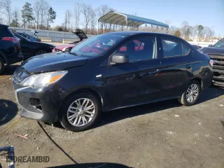 2022 Mitsubishi Mirage G4 ES with VIN ML32FUFJ3NHF03549, listed as a Copart auction lot 88162595 with 154,714 mi miles and Salvage Title. Bid and sale history available at carsss.com. Image 1.
