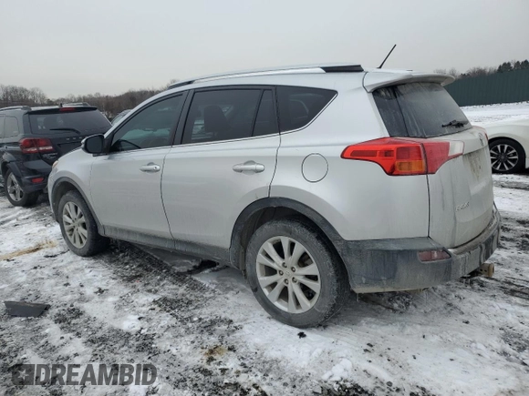2014 Toyota RAV4 Limited with VIN 2T3DFREV4EW163150, listed as a Copart auction lot 44580915 with 143,812 mi miles and Salvage Title. Bid and sale history available at carsss.com. Image 2.