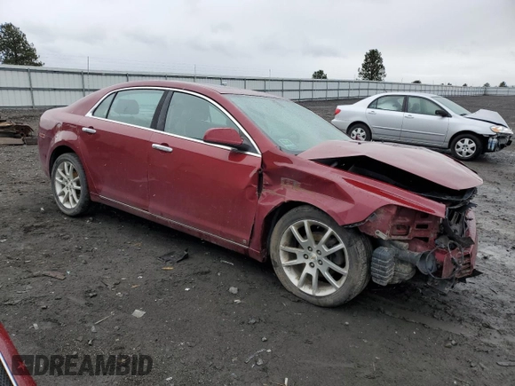 2009 Chevrolet Malibu LTZ with VIN 1G1ZK57B09F147802, listed as a Copart auction lot 51118795 with 192,675 mi miles and Salvage Title. Bid and sale history available at DreamBid. Image 4.