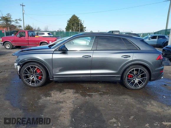 2022 Audi SQ8 Premium Plus with VIN WA1AWBF1XND024105, listed as a IAAI auction lot 41543471 with 42,388 mi miles and . Bid and sale history available at DreamBid. Image 15.