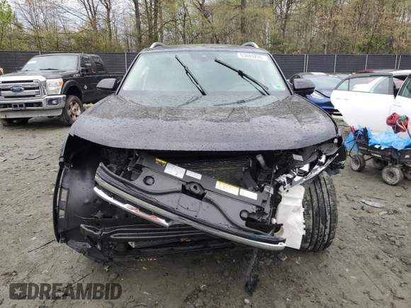 2022 Volkswagen Atlas SEL Premium R-Line with VIN 1V2FR2CA3NC515322, listed as a Copart auction lot 53089235 with 36,581 mi miles and Salvage title. Bid and sale history available at DreamBid. Image 5.