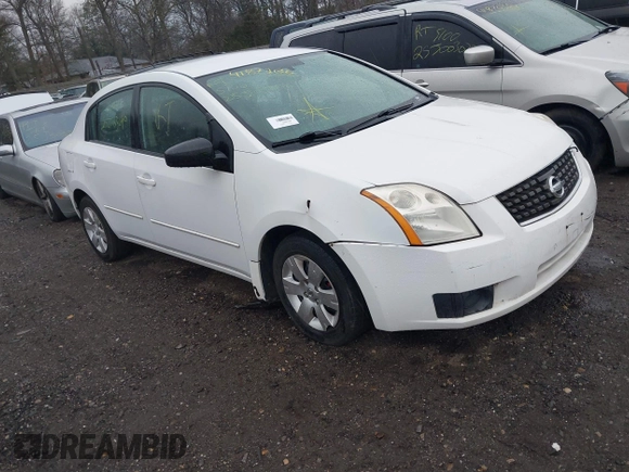 2007 Nissan Sentra 2.0 with VIN 3N1AB61E97L695204, listed as a IAAI auction lot 41872036 with Not Provided miles and . Bid and sale history available at DreamBid. Image 1.