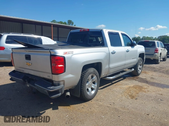 2015 Chevrolet Silverado 1500 LTZ with VIN 3GCUKSEC6FG510061, listed as a IAAI auction lot 40384385 with 156,882 mi miles. Bid and sale history available at carsss.com. Image 4.