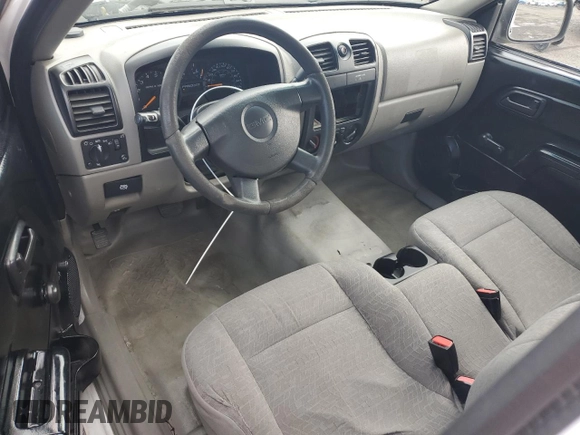 2006 GMC Canyon Work Truck with VIN 1GTCS146368275755, listed as a Copart auction lot 48718695 with 56,292 mi miles and Salvage Title. Bid and sale history available at carsss.com. Image 8.