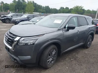 2024 Nissan Pathfinder S with VIN 5N1DR3AC7RC313345, listed as a IAAI auction lot 42663099 with 3,257 mi miles and . Bid and sale history available at DreamBid. Image 17.