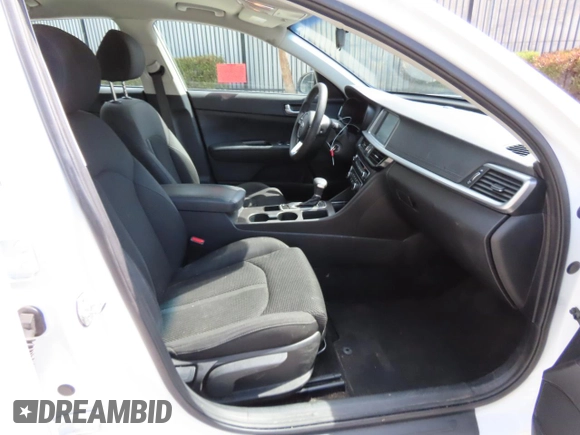 2019 Kia Optima LX with VIN 5XXGT4L36KG329998, listed as a Copart auction lot 52011715 with 123,942 mi miles and Salvage Title. Bid and sale history available at DreamBid. Image 5.