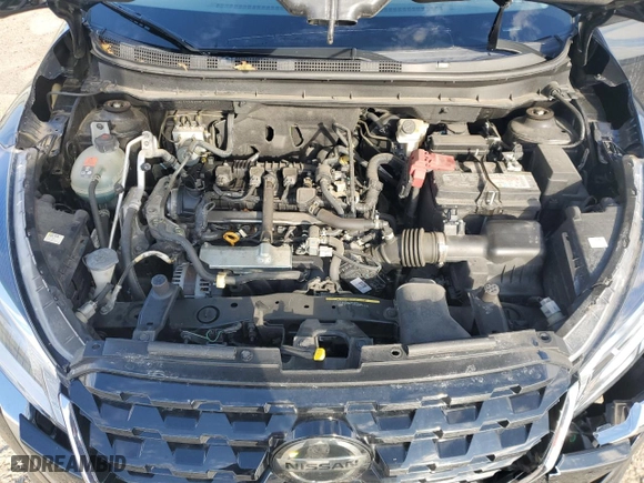2021 Nissan Kicks S with VIN 3N1CP5BVXML496225, listed as a Copart auction lot 46802765 with 43,885 mi miles and Salvage Title. Bid and sale history available at carsss.com. Image 14.