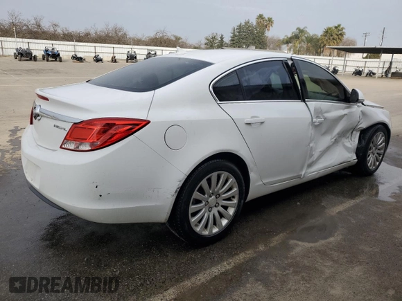 2012 Buick Regal with VIN 2G4GR5EK6C9181221, listed as a Copart auction lot 43464495 with 167,761 mi miles and Salvage Title. Bid and sale history available at carsss.com. Image 3.