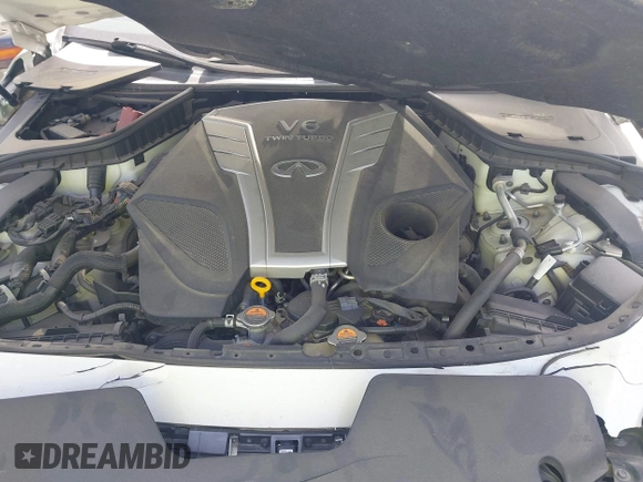 2016 Infiniti Q50 Premium with VIN JN1EV7AR8GM345554, listed as a IAAI auction lot 41965915 with 88,646 mi miles and . Bid and sale history available at DreamBid. Image 10.