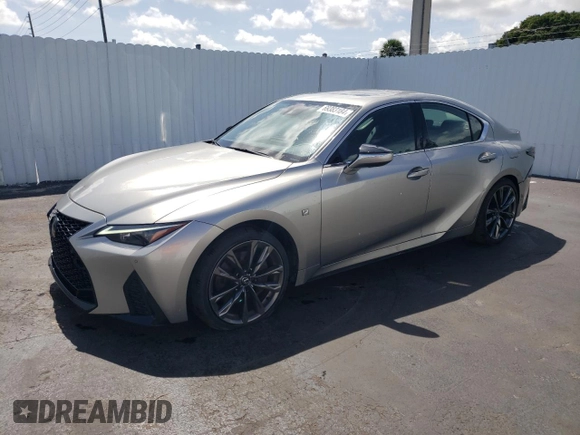 2023 Lexus IS with VIN JTHGZ1E21P5029314, listed as a Copart auction lot 69383184 with 26,225 mi miles and Clean Title. Bid and sale history available at carsss.com. Image 1.